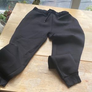 Black joggers